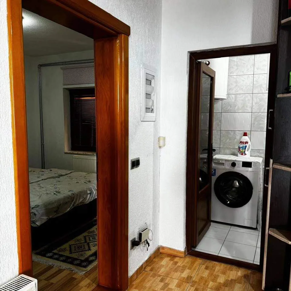 Hallway and bedroom view in Apartment 2